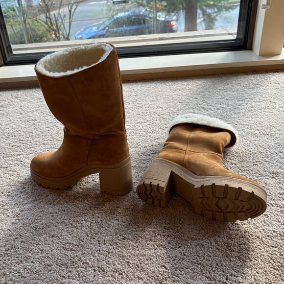 Sundance Cambrie Shearling Boots EU7 NwoT - Picture 5 of 7